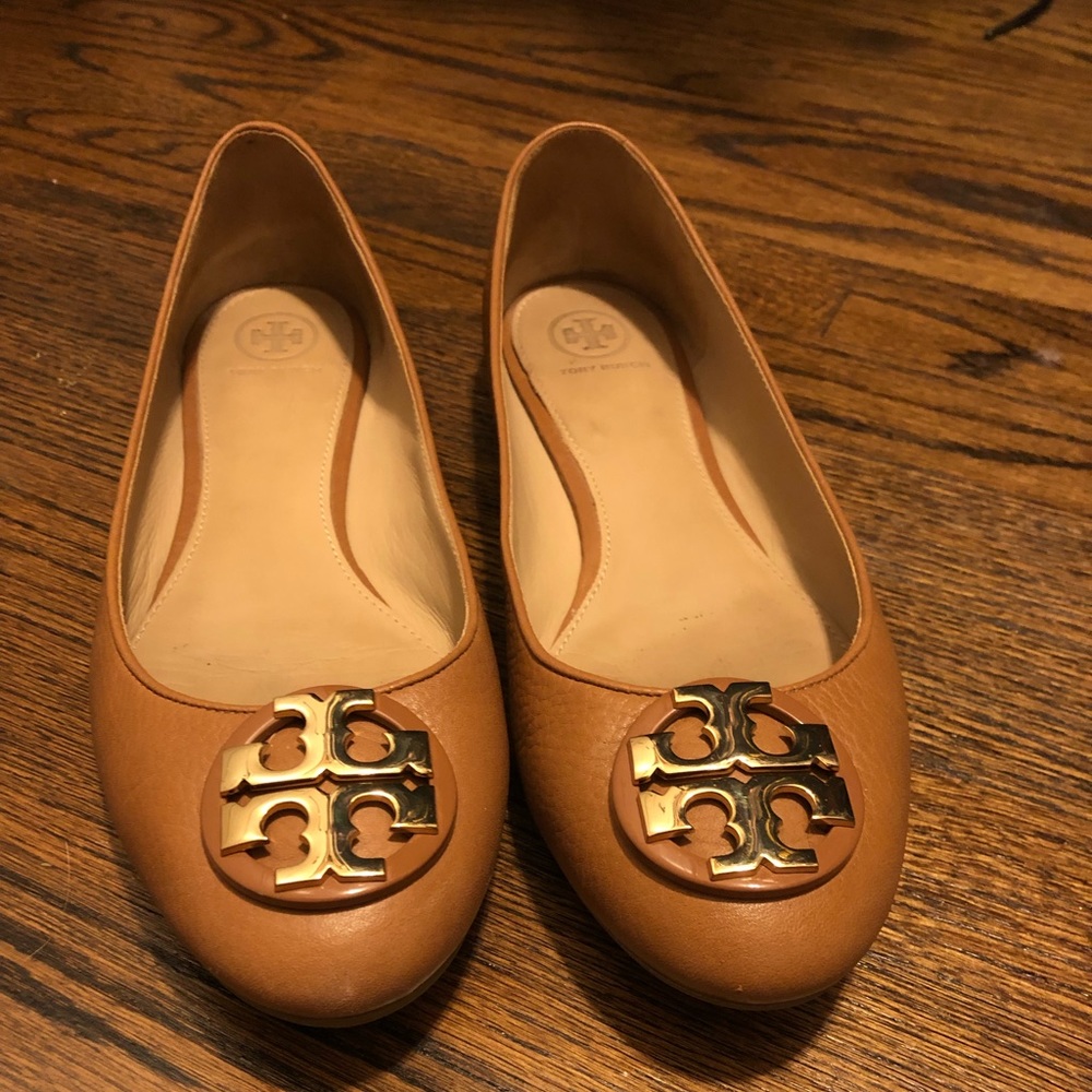 Tory Burch brown ballet flat